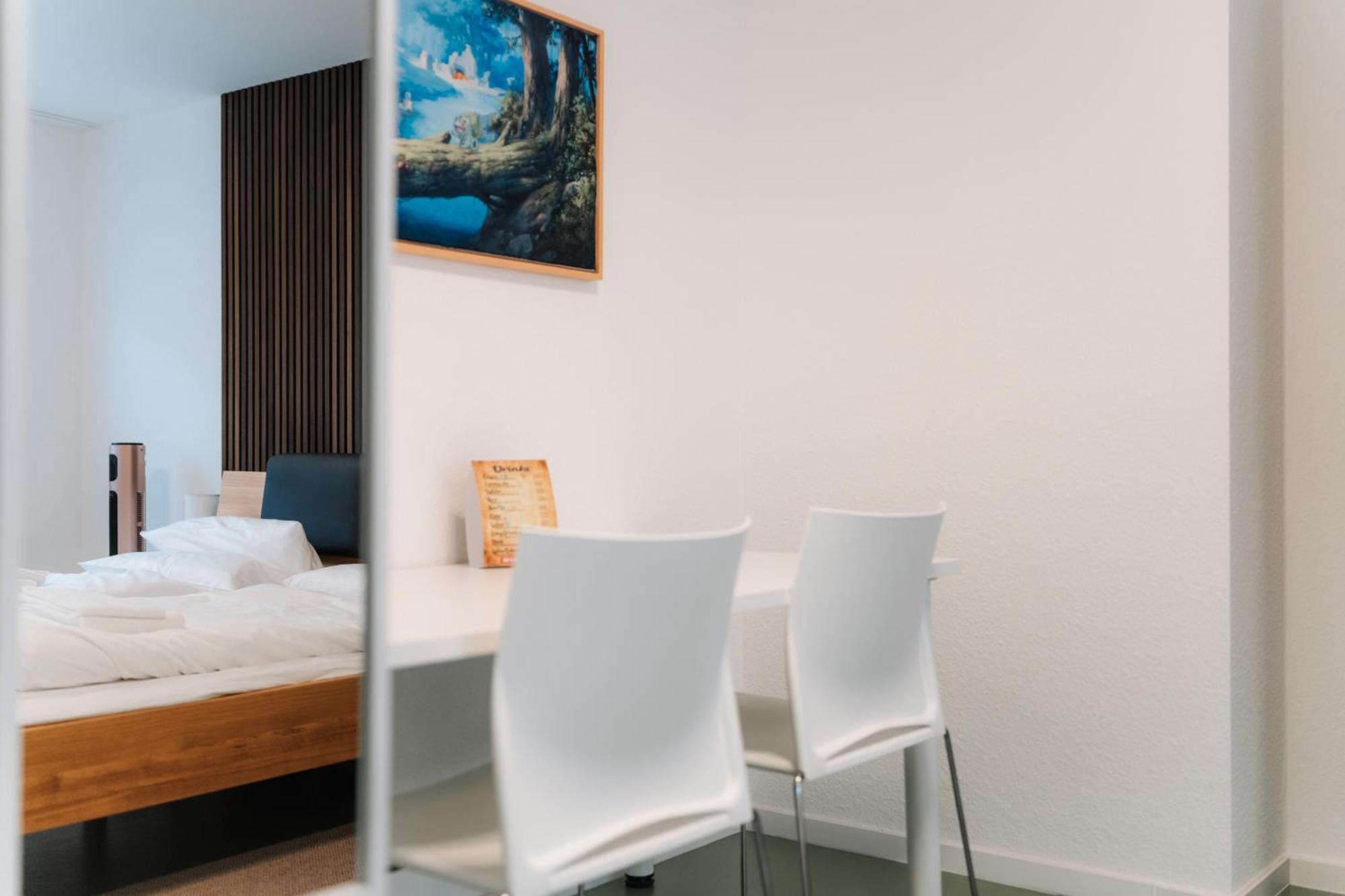 Hostel مانهايم المظهر الخارجي الصورة A room at the hotel