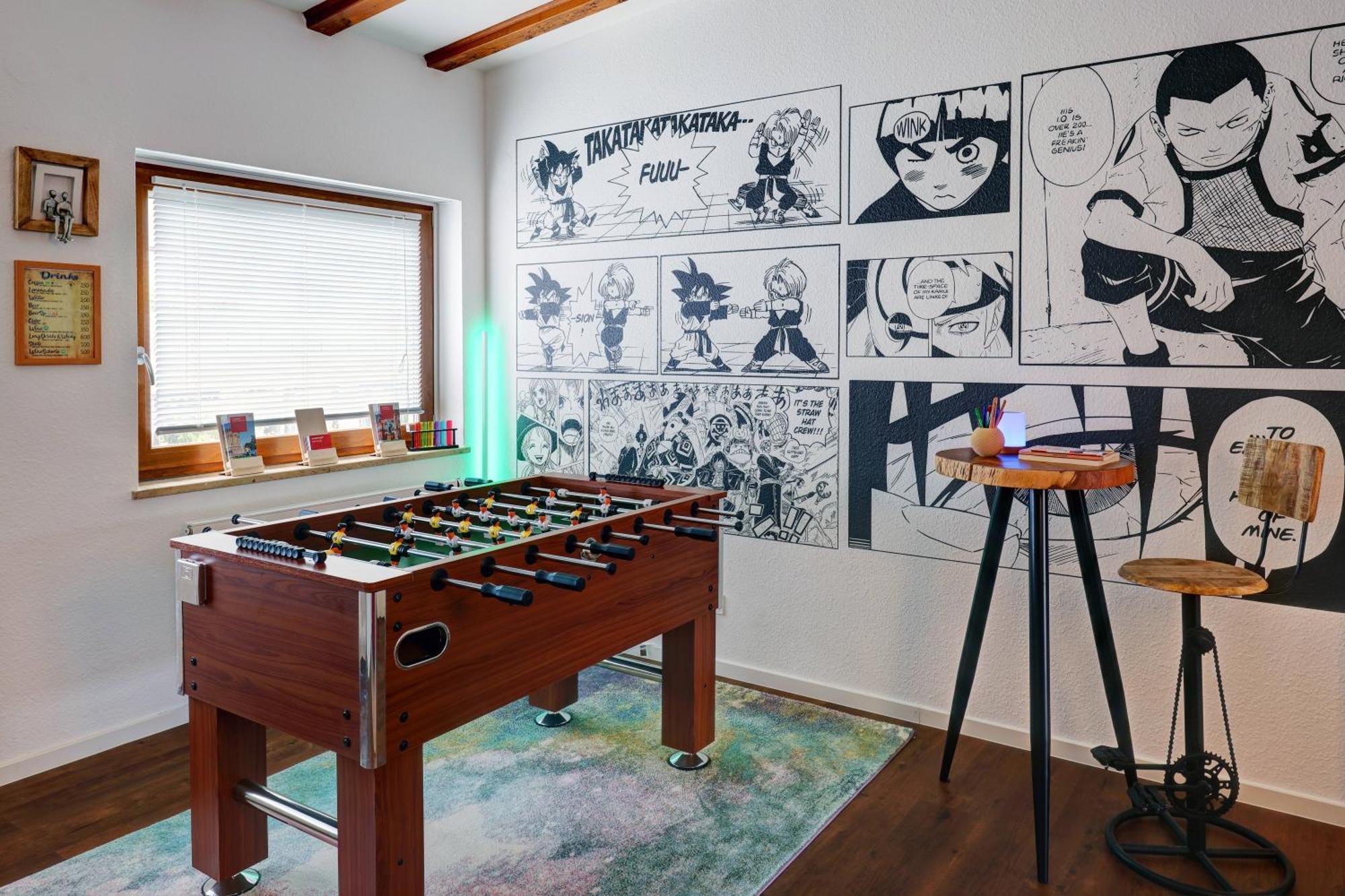 Hostel مانهايم المظهر الخارجي الصورة A foosball table